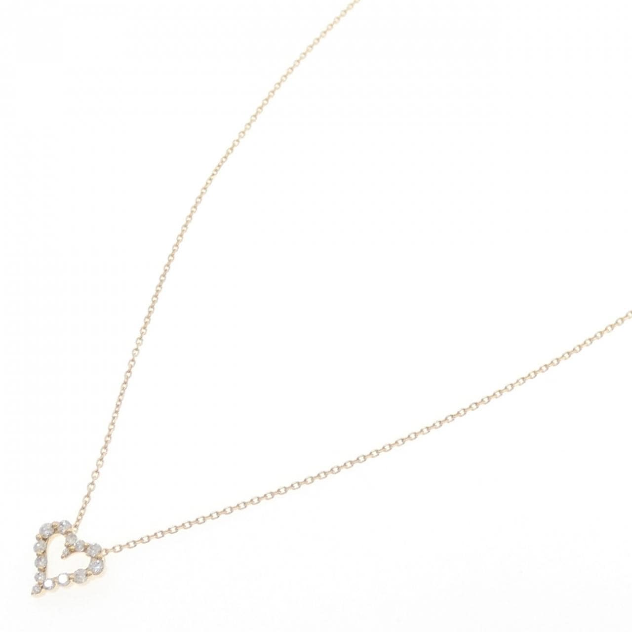 ヴァンドーム ダイヤモンド ネックレス 0.18CT