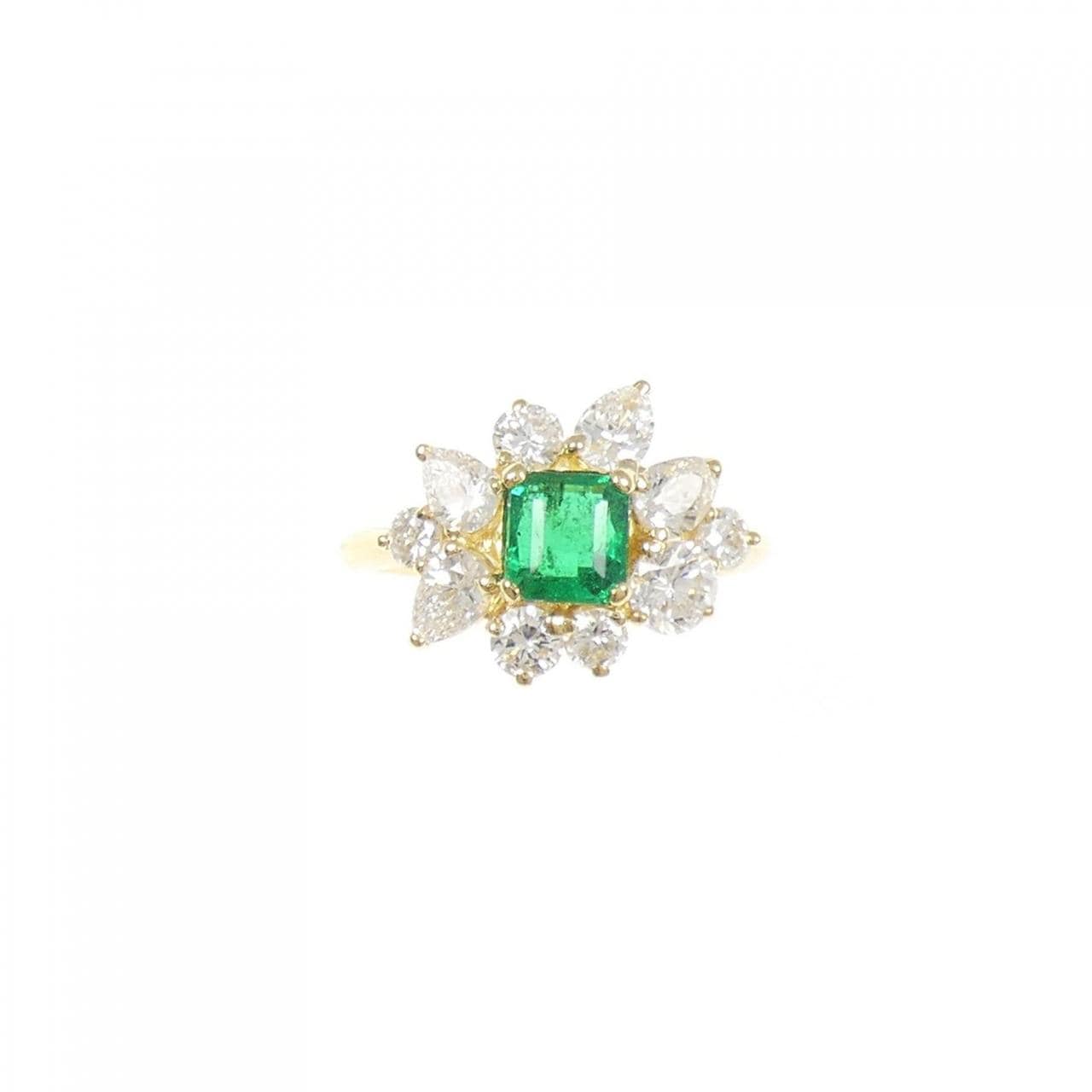 サザンクロス エメラルド リング 0.48CT