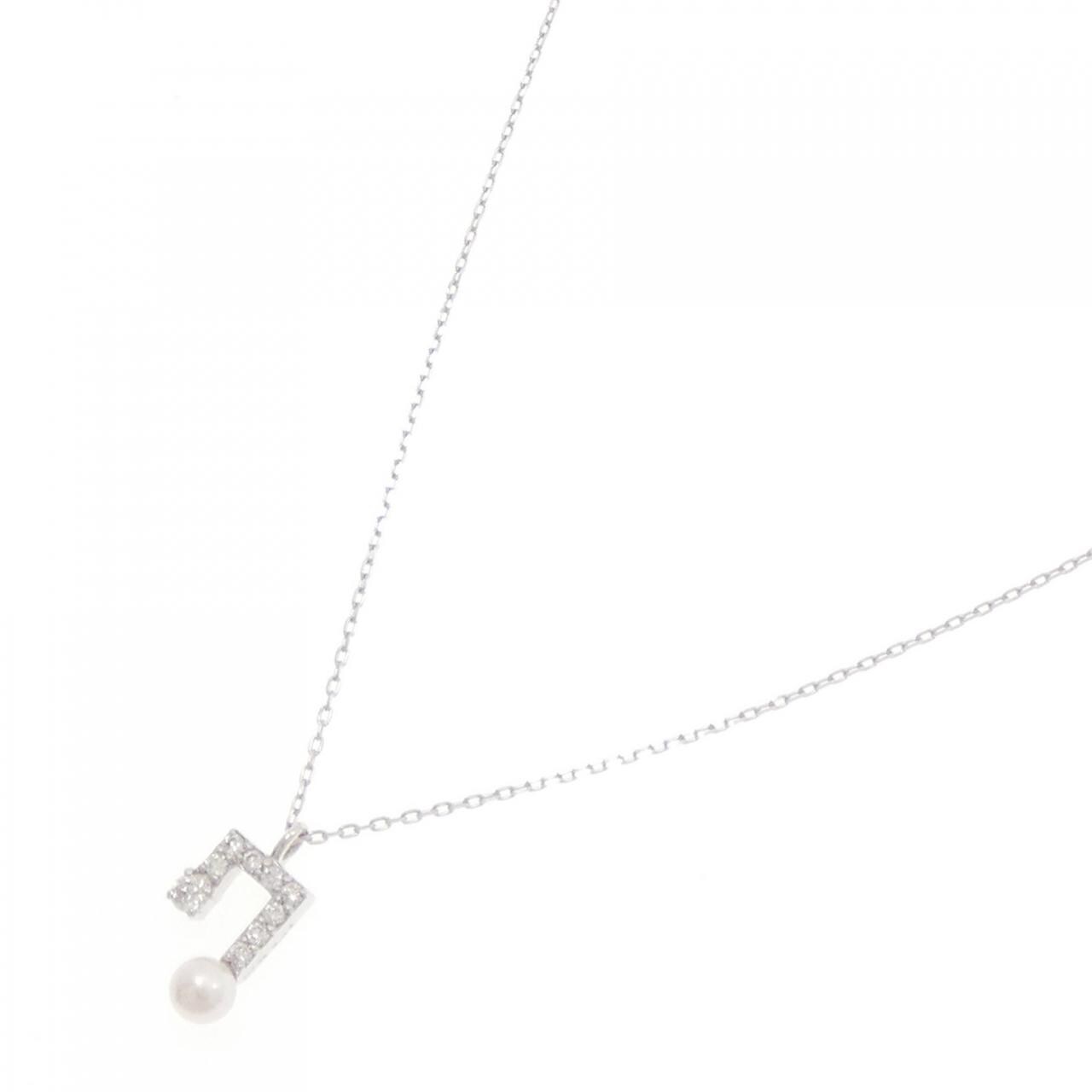 【新品】K18WG アコヤパール ネックレス 3.1mm