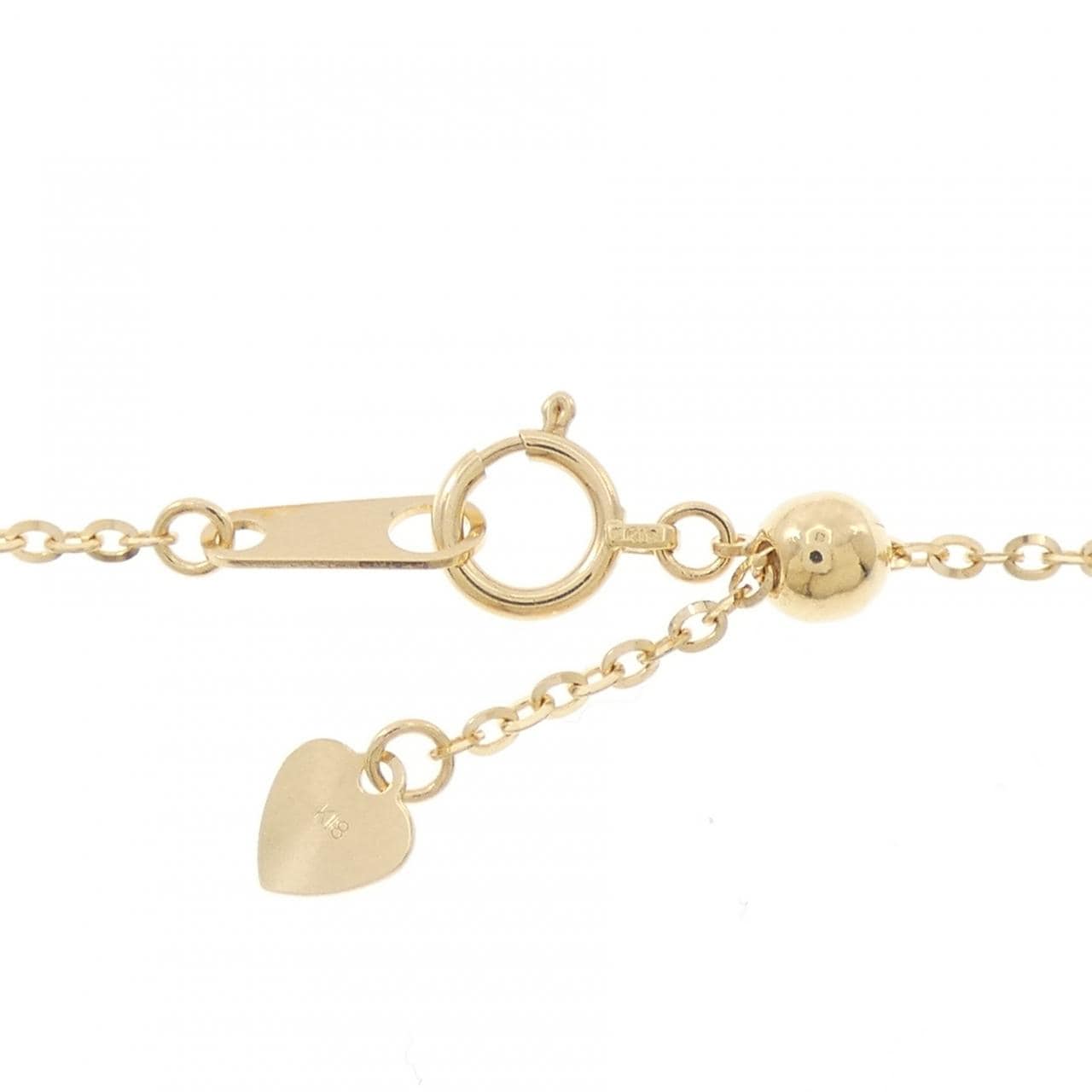 K18YG マザーオブパール ネックレス