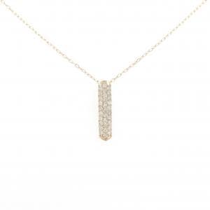 K18PG ダイヤモンド ネックレス 0.5CT