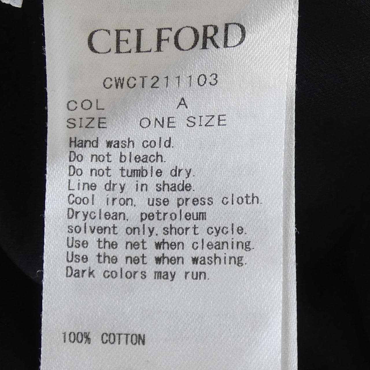 セルフォード CELFORD CWCT211103 トップス