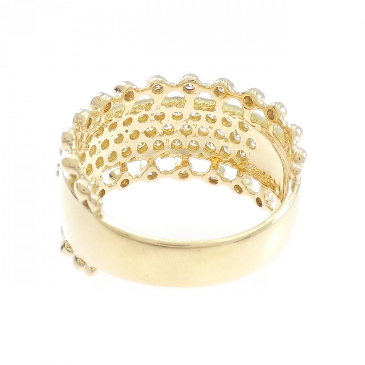 K18YG ダイヤモンド リング 1.02CT