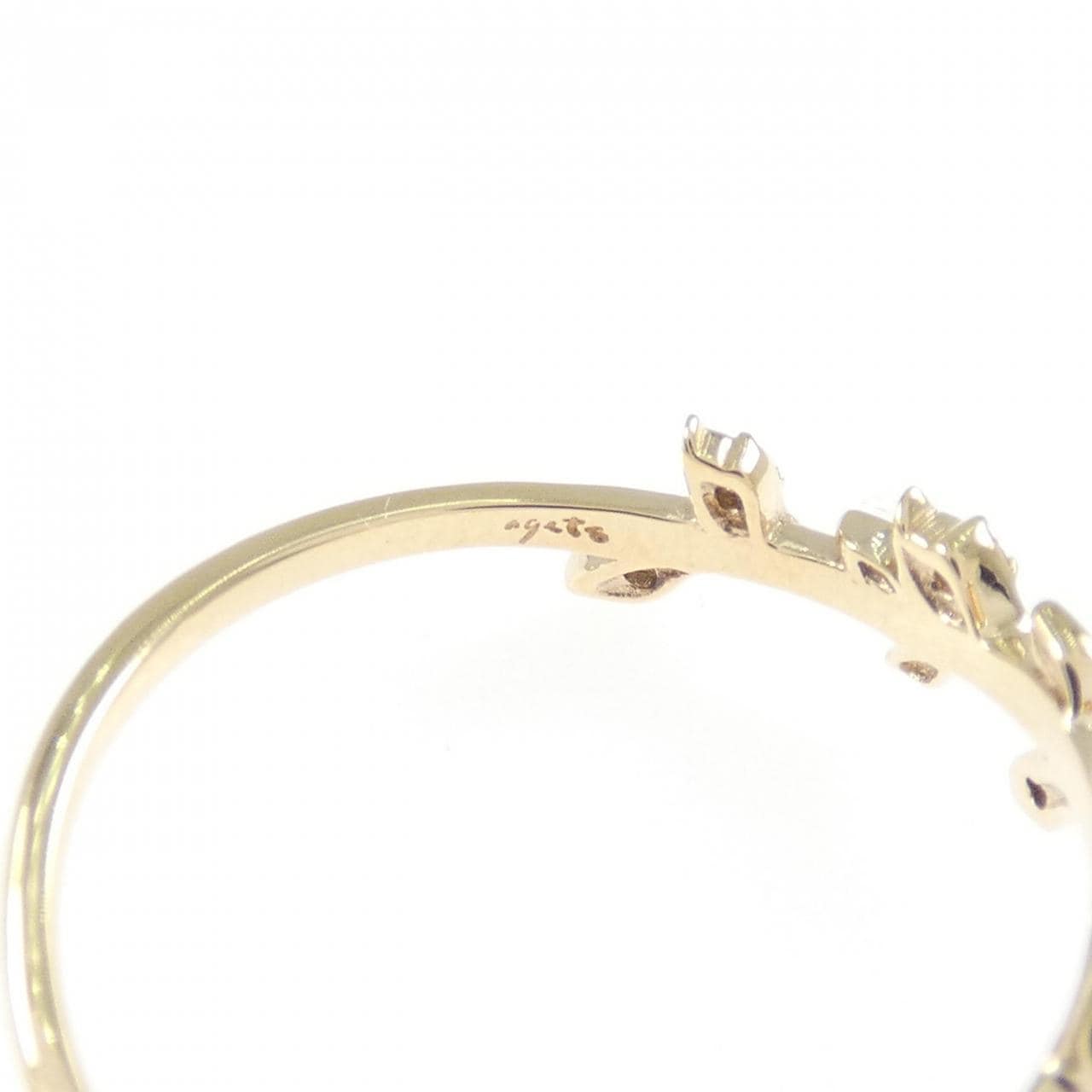 アガット ダイヤモンド リング 0.04CT
