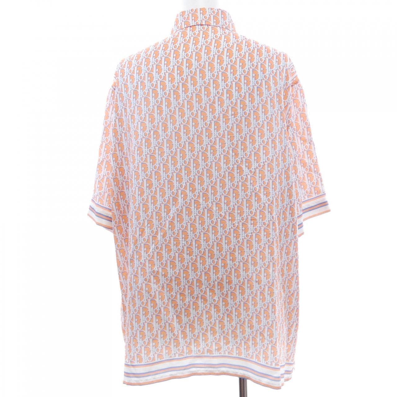 ディオール DIOR ディオールオブリークオーガニックシルクツイル　OBLIQUE 193C545A4751 S／Sシャツ