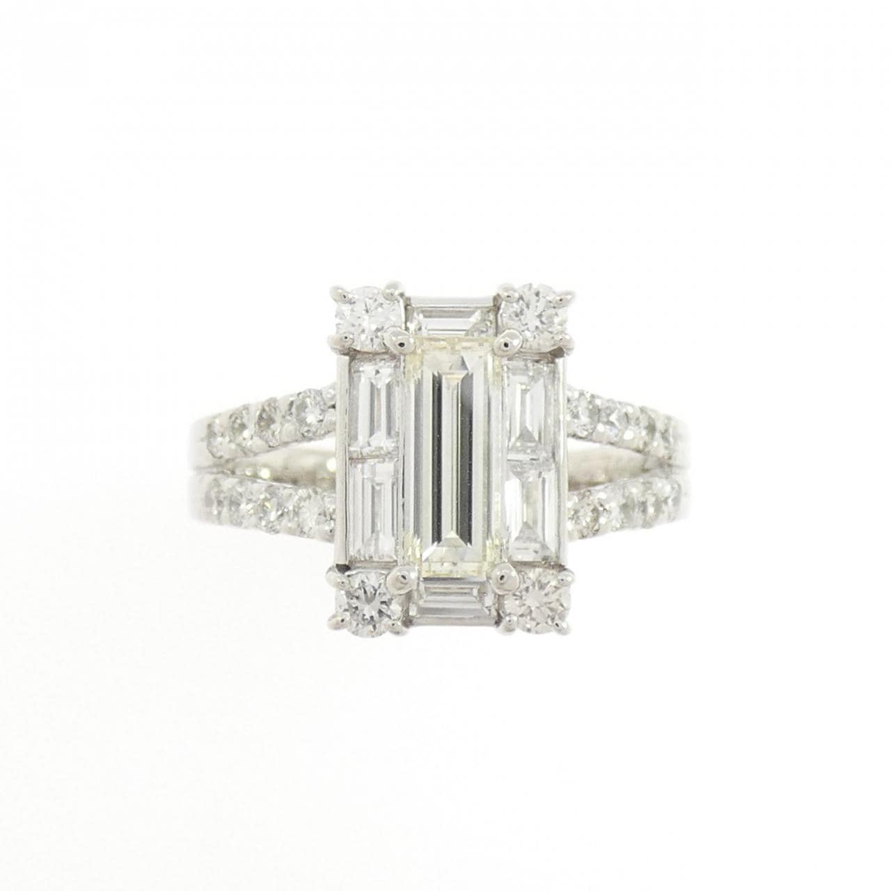 PT900 ダイヤモンド リング 0.700CT
