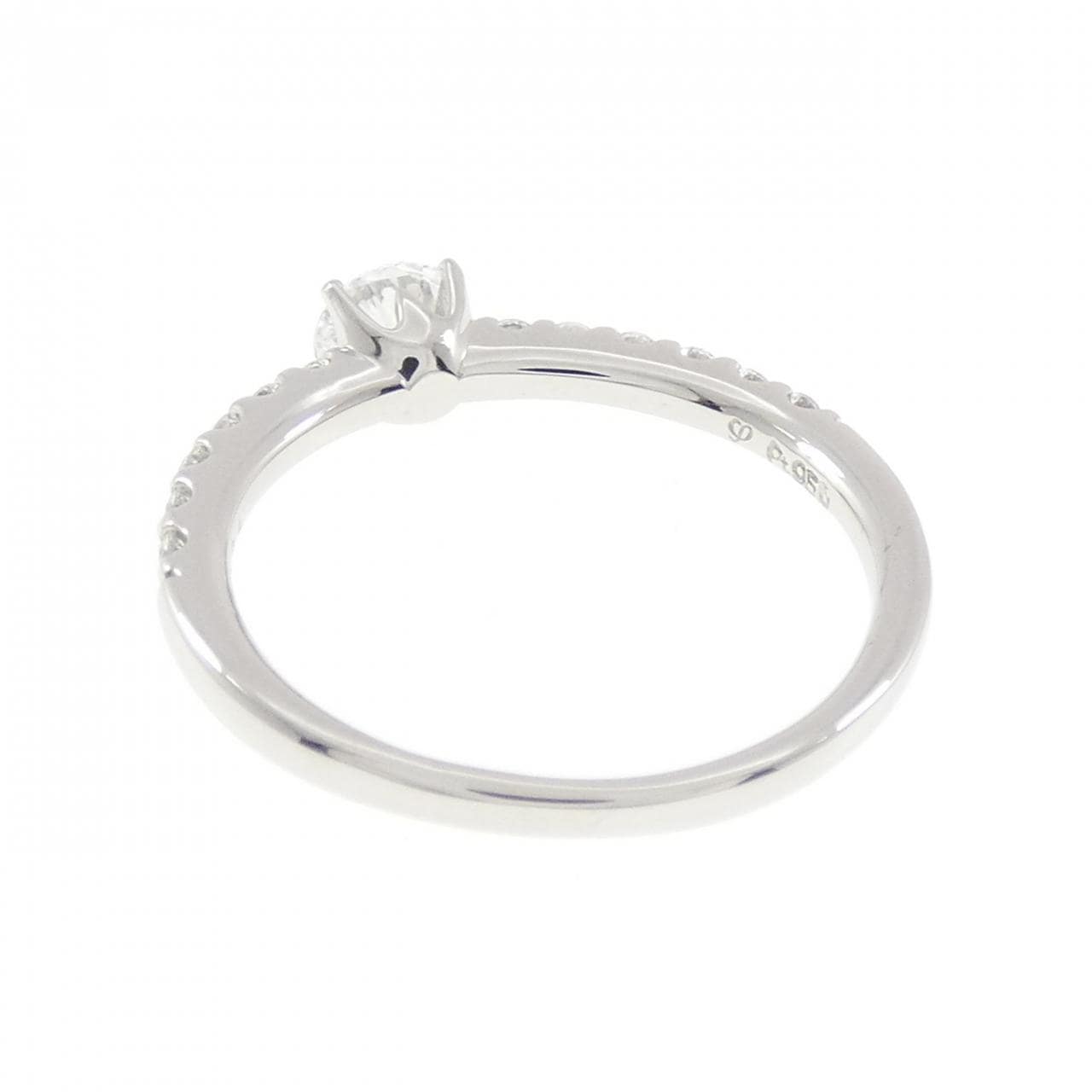 PT950 ダイヤモンド リング 0.428CT D VVS2 EXT