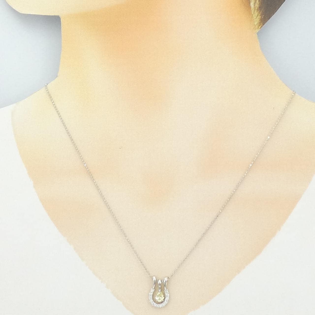 PT900/PT850 2WAY ダイヤモンド ネックレス 0.29CT