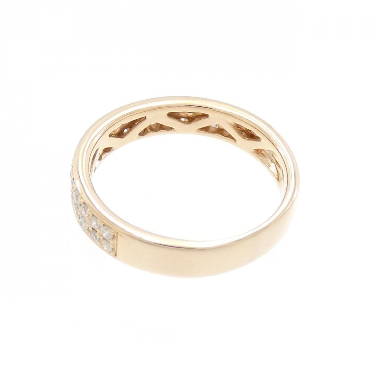 K18PG ダイヤモンド リング 0.25CT