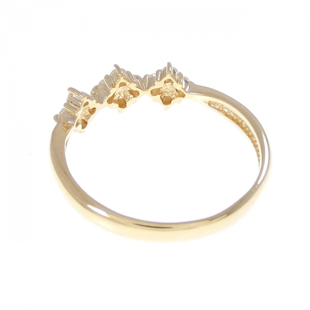 K18YG ダイヤモンド リング 0.20CT
