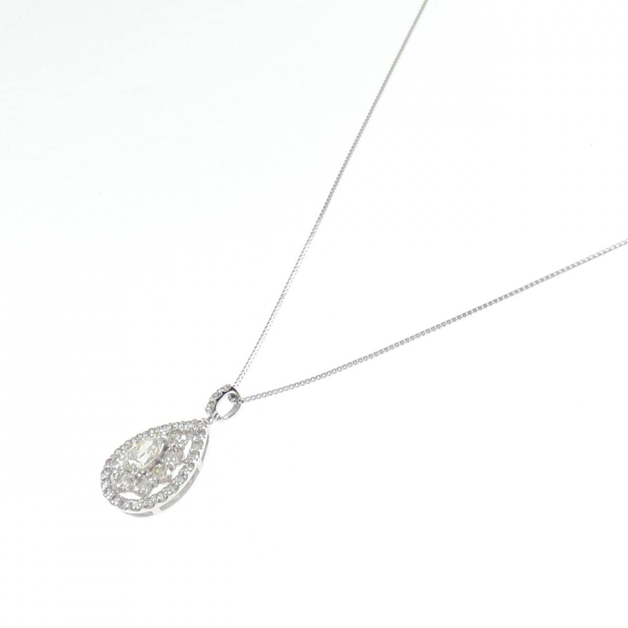 [BRAND NEW] PT Diamond Necklace 1.00CT