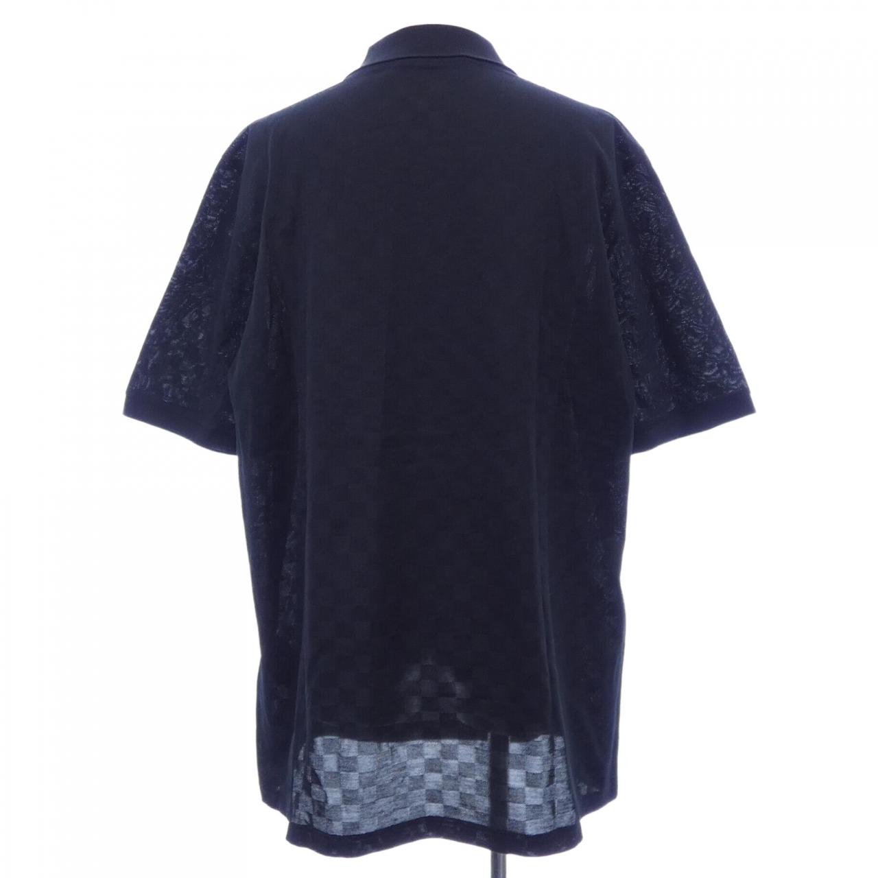 ルイヴィトン LOUIS VUITTON コットンピケポロウィズエンブロイダードLVパッチ HQY61WJUV ポロシャツ