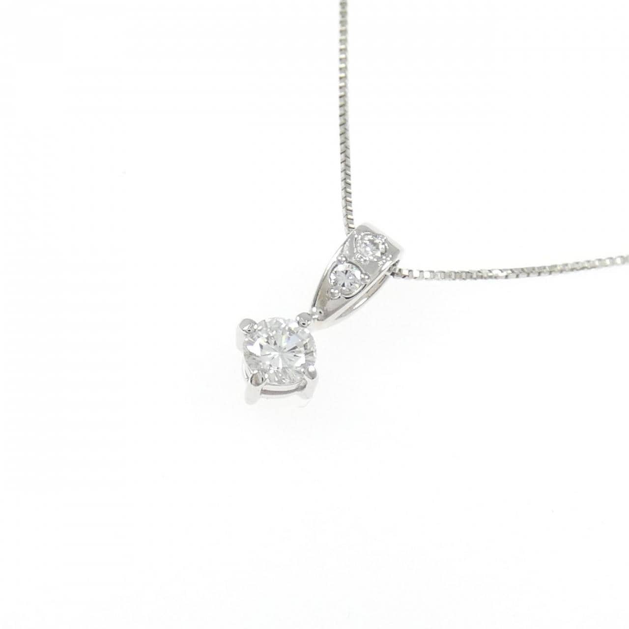 PT900/PT850 ダイヤモンド ネックレス 0.21CT
