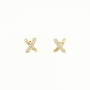 K18YG ダイヤモンド ピアス 0.18CT