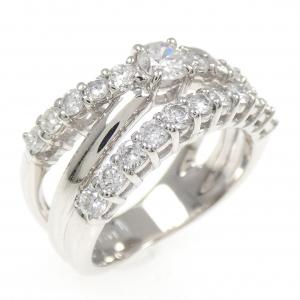 PT900 ダイヤモンド リング 1.01CT