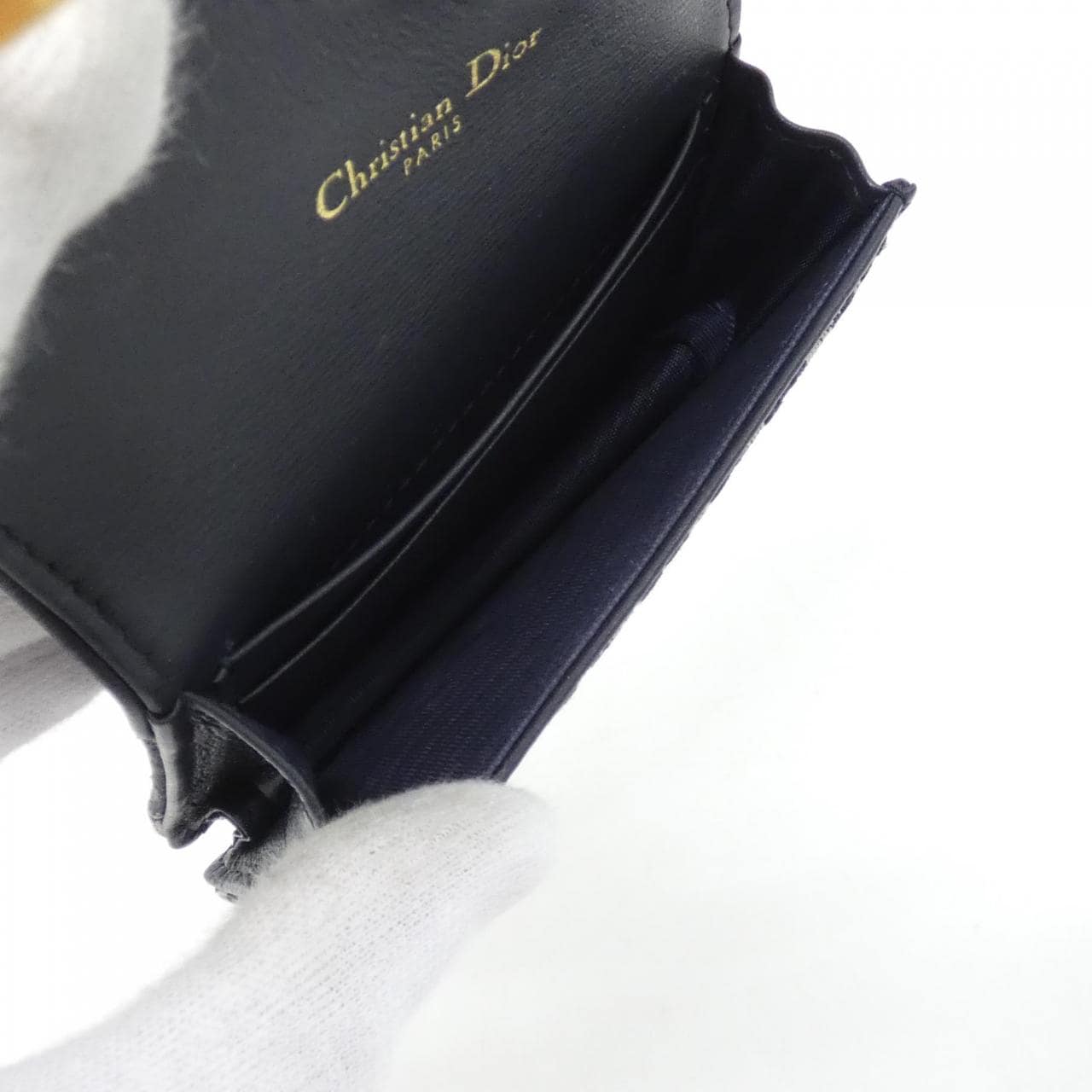 クリスチャンディオール DIOR OBLIQUE サドル ブルーム カード ホルダー S5611CTZQ カードケース