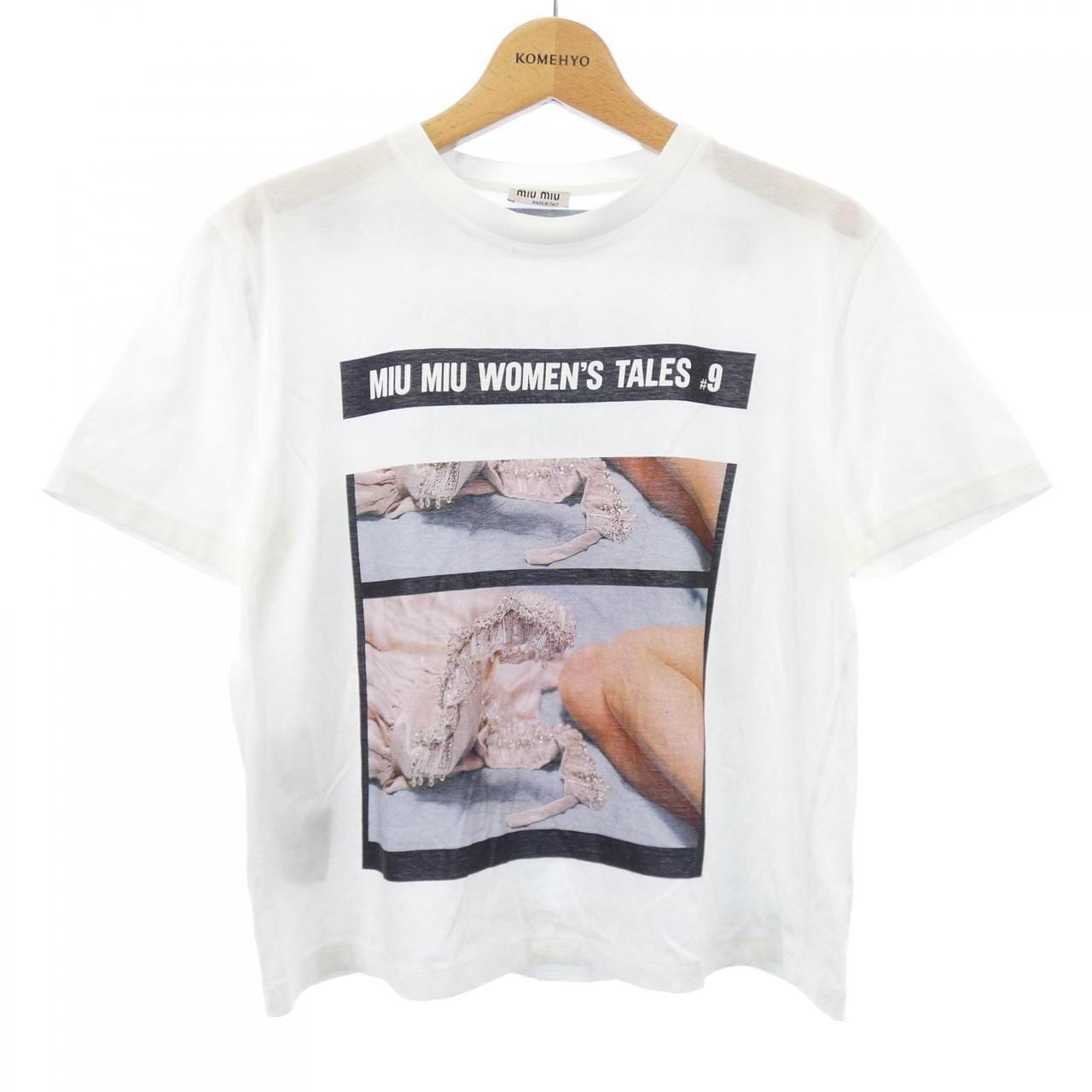 ミュウミュウ MIU MIU MJN057 1QD2 Tシャツ