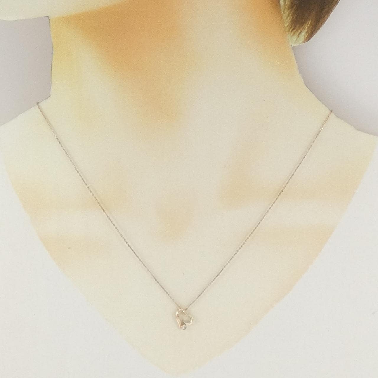 スタージュエリー ダイヤモンド ネックレス 0.01CT
