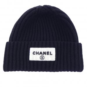 シャネル CHANEL 2次元コード AA9553B13724 ニットキャップ