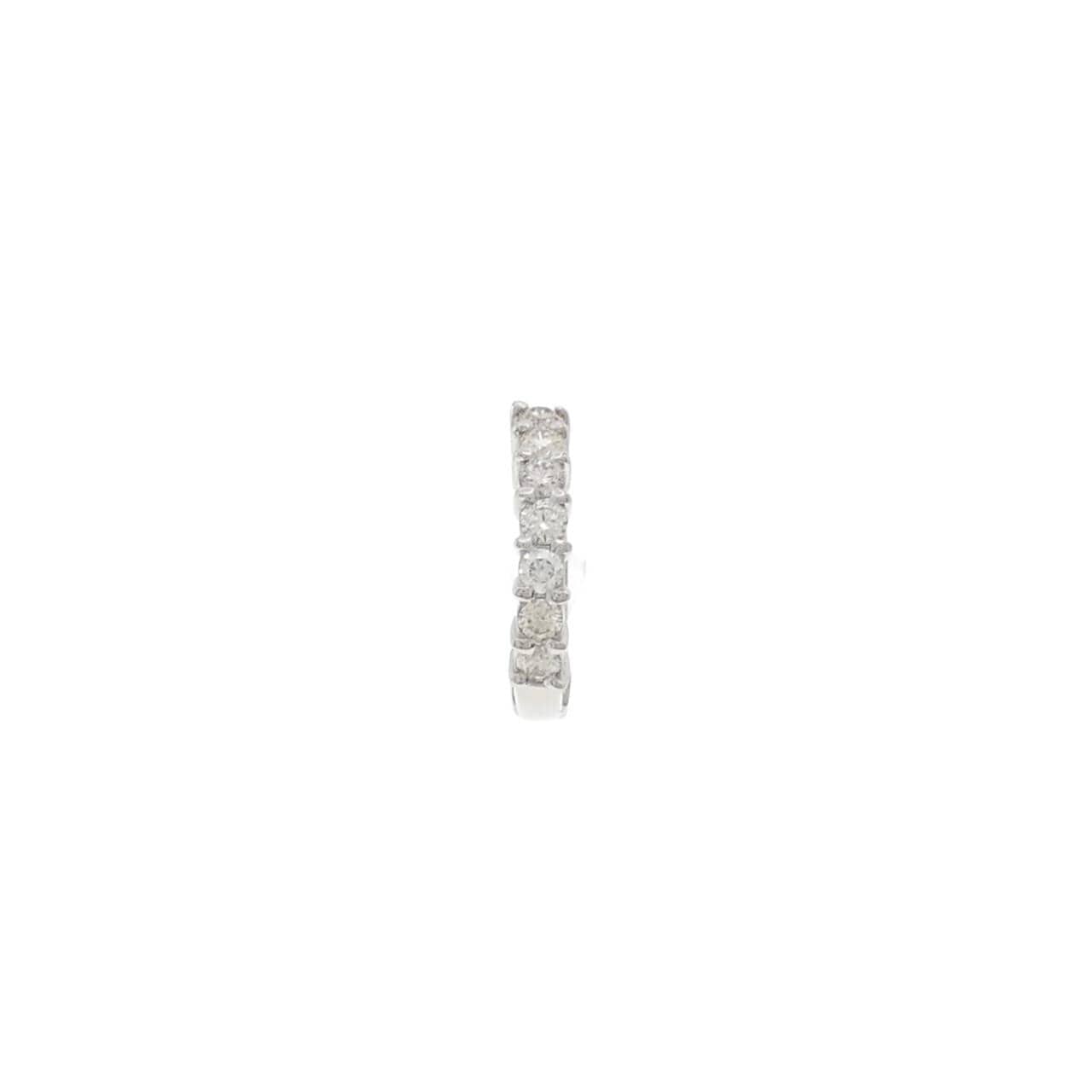 PT950 ダイヤモンド イヤリング 0.25CT 片耳