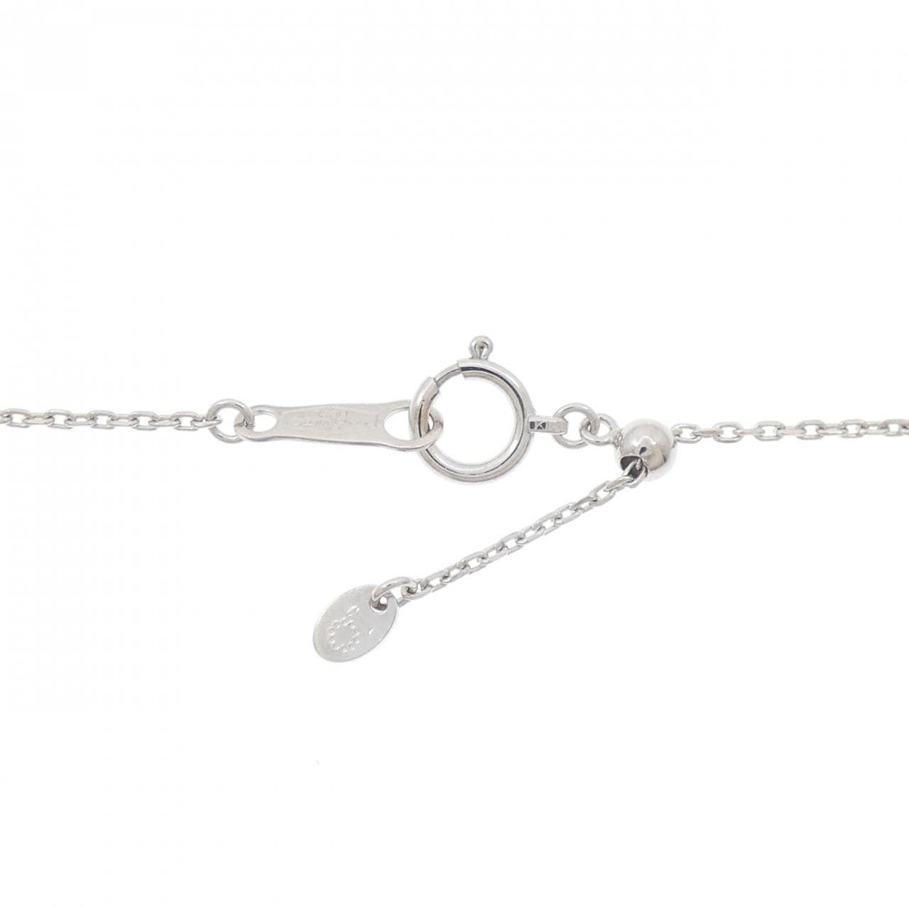 K18WG ダイヤモンド ネックレス 0.50CT