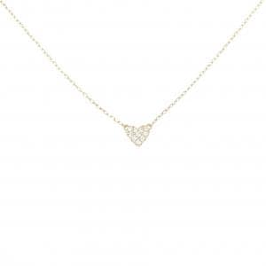 アーカー ハートパヴェ ネックレス 0.05CT