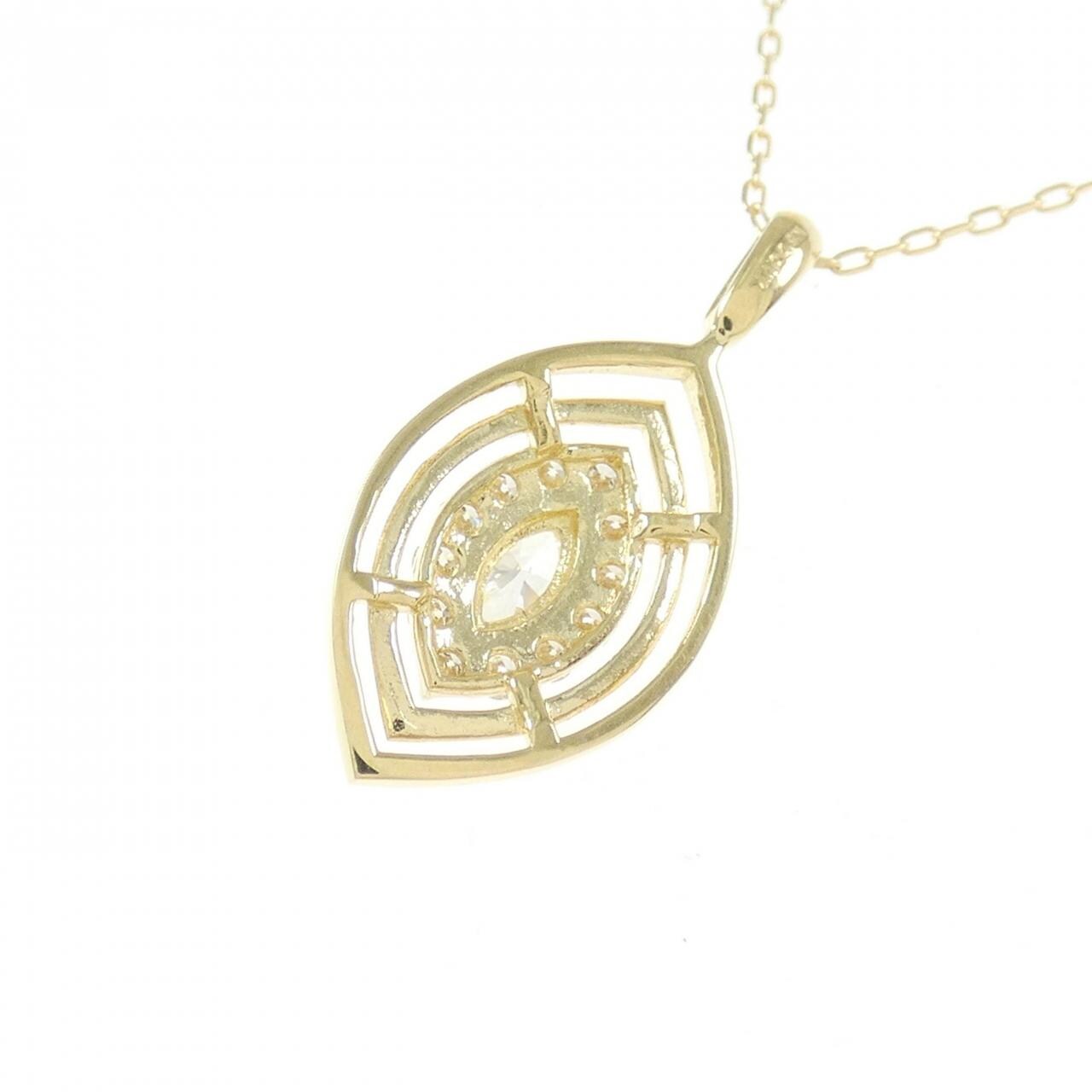 【新品】K18YG ダイヤモンド ネックレス 0.17CT