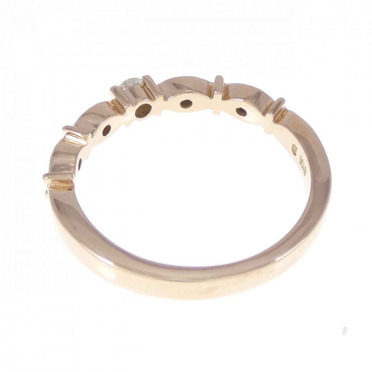 K18PG ダイヤモンド リング 0.14CT