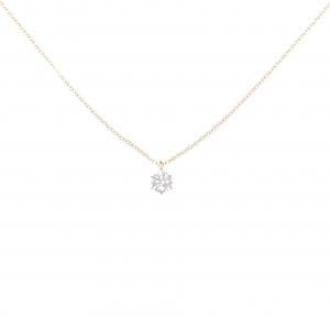 【リメイク】K18YG ダイヤモンド ネックレス 0.220CT G SI2 3EXT