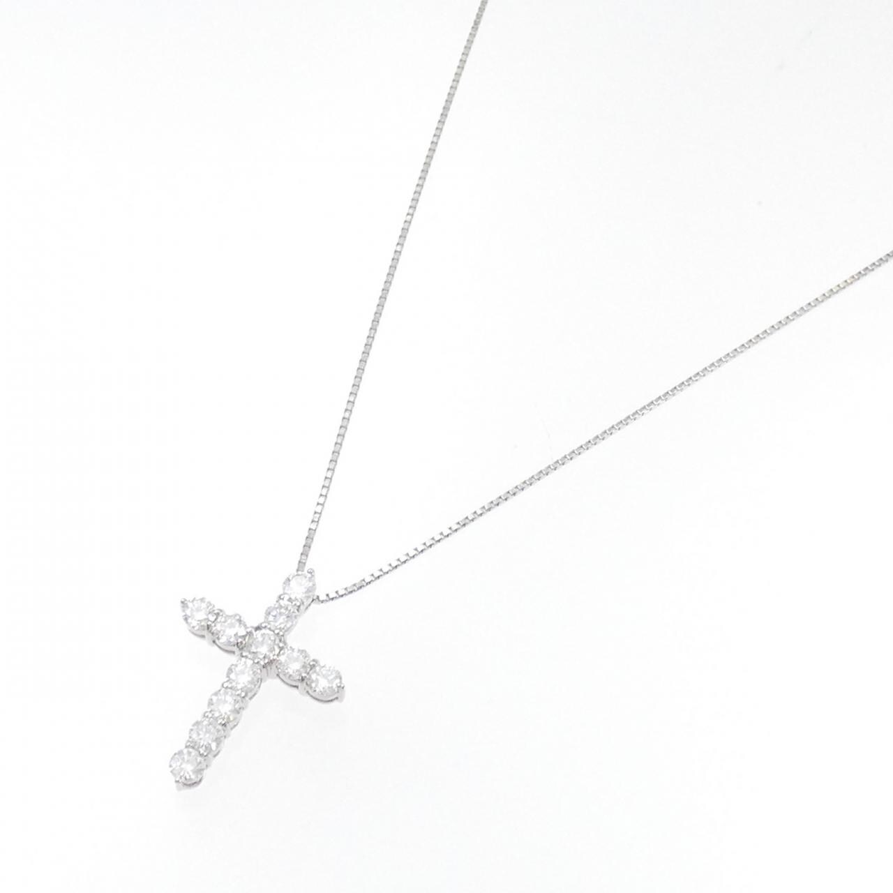 [BRAND NEW] PT900/PT850 Diamond Necklace 1.000CT E VVS1-SI1 EXT-GOOD