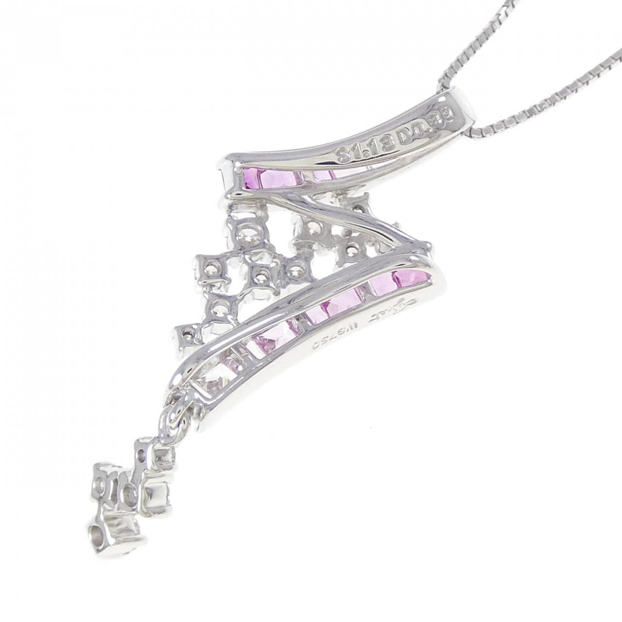 ジュネ サファイヤ ネックレス 1.13CT