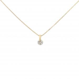 K18YG ダイヤモンド ネックレス 0.20CT