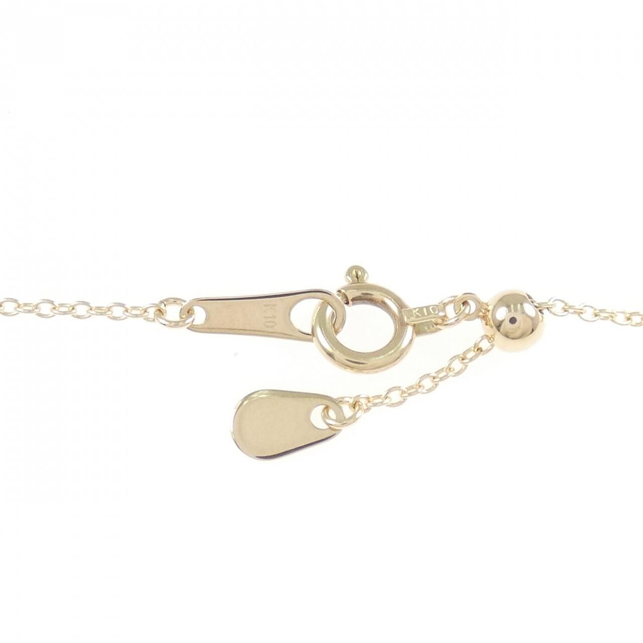 【リメイク】K10YG ダイヤモンド ネックレス 0.30CT