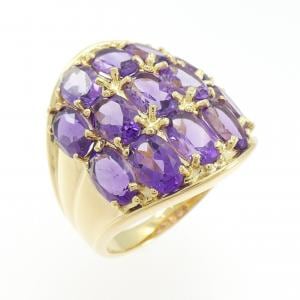K18YG アメジスト リング