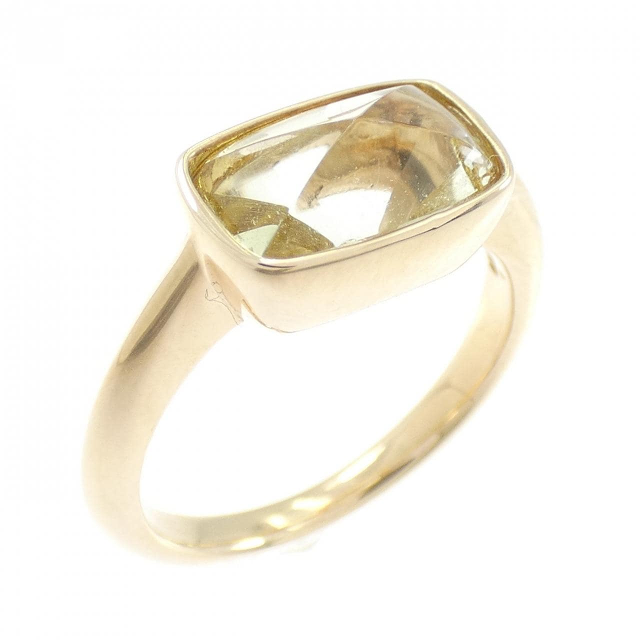 アガット クオーツ リング