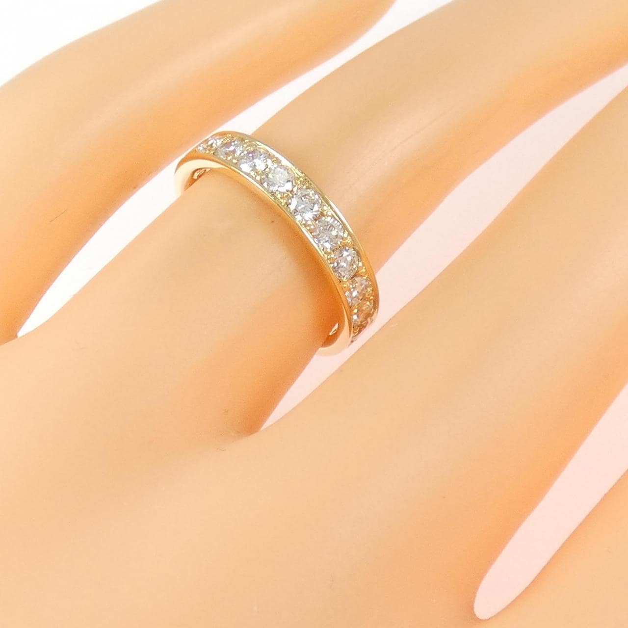 K18YG ダイヤモンド リング 0.50CT