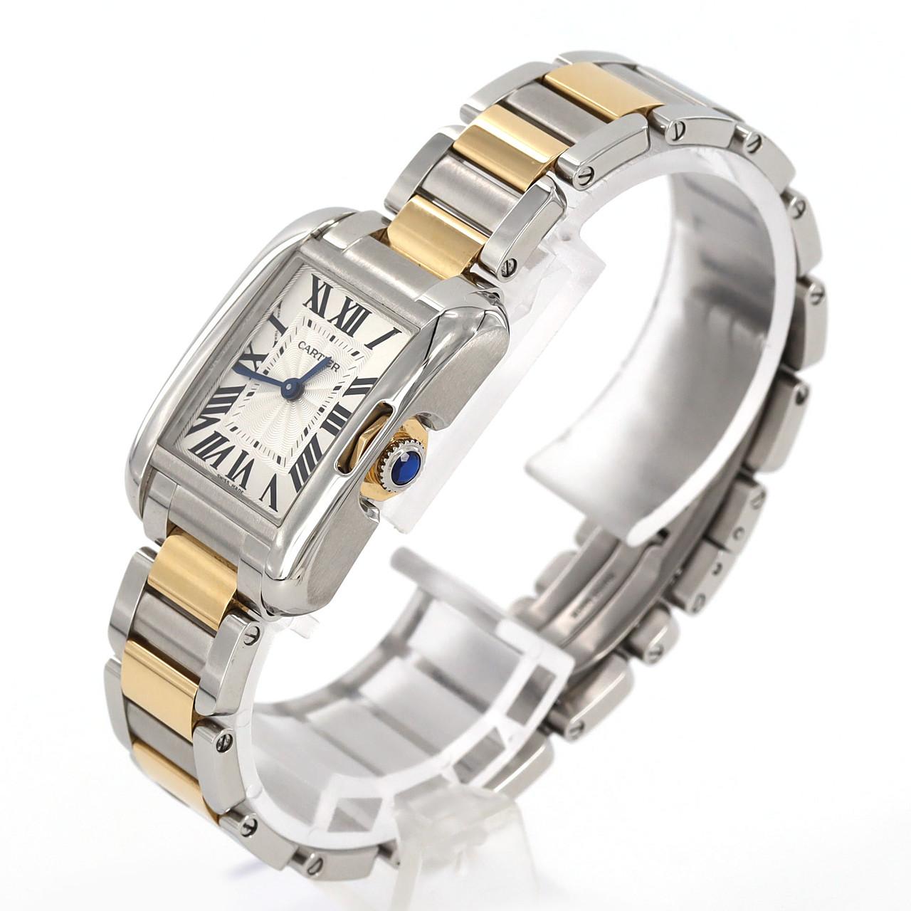 Cartier Tank Anglaise SM Combi W5310046 SSxYG石英