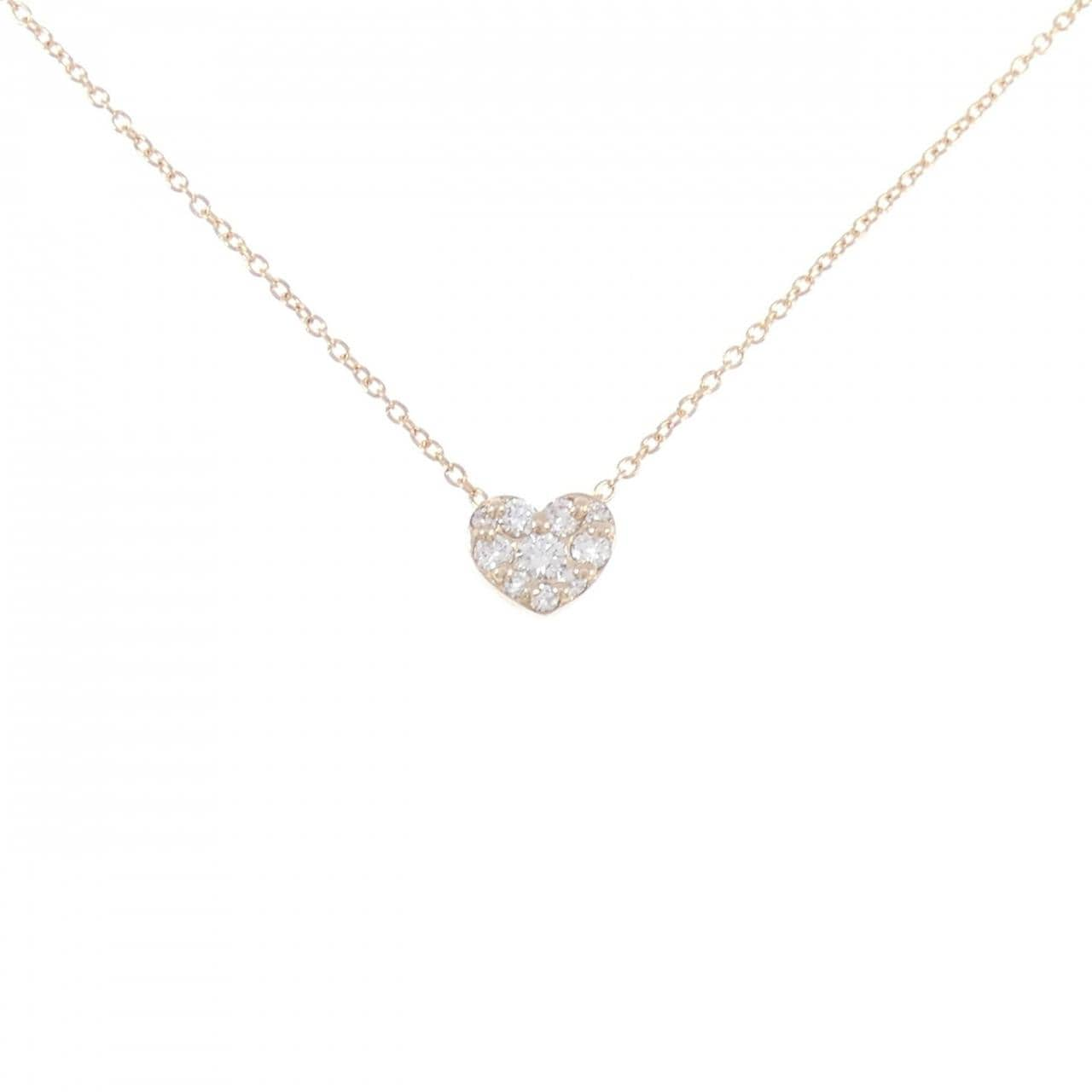 PONTE VECCHIO Heart Diamond Necklace 0.25CT