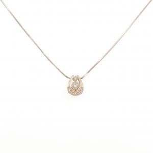 K18PG ダイヤモンド ネックレス 0.38CT