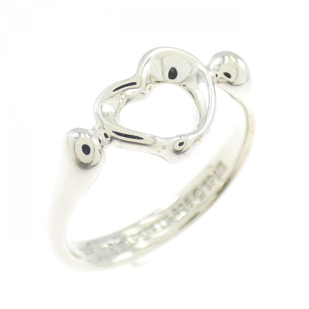 ティファニー オープンハート リング