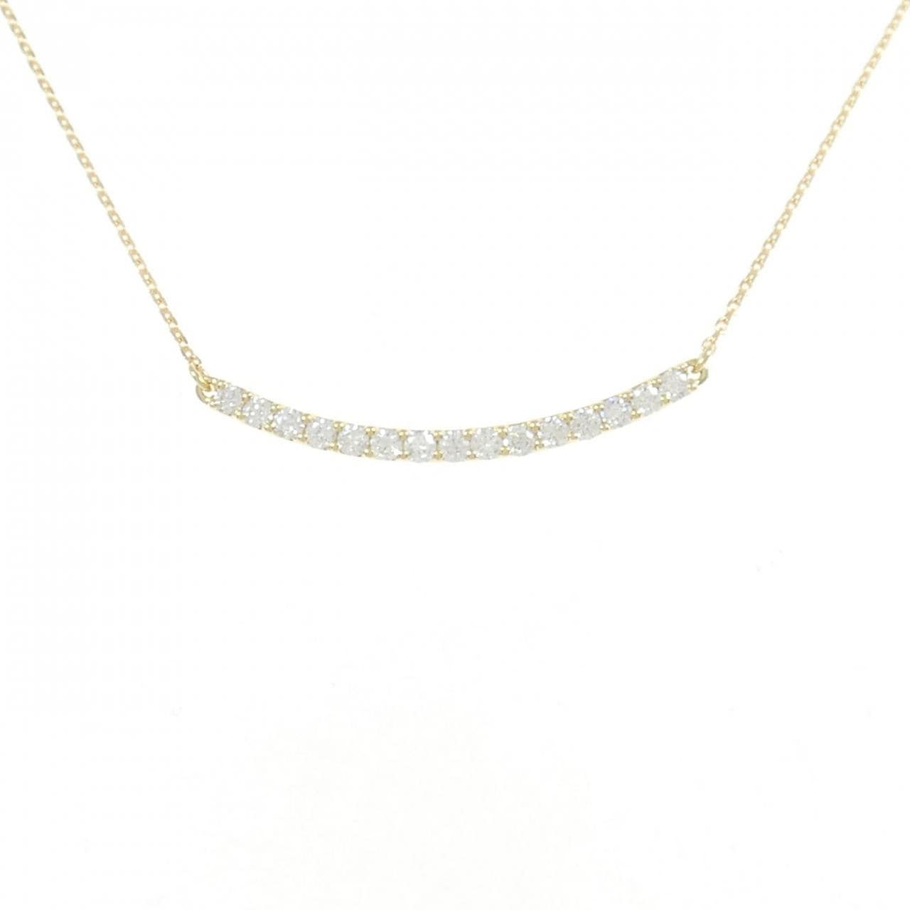 【新品】K18YG ダイヤモンド ネックレス 0.304CT