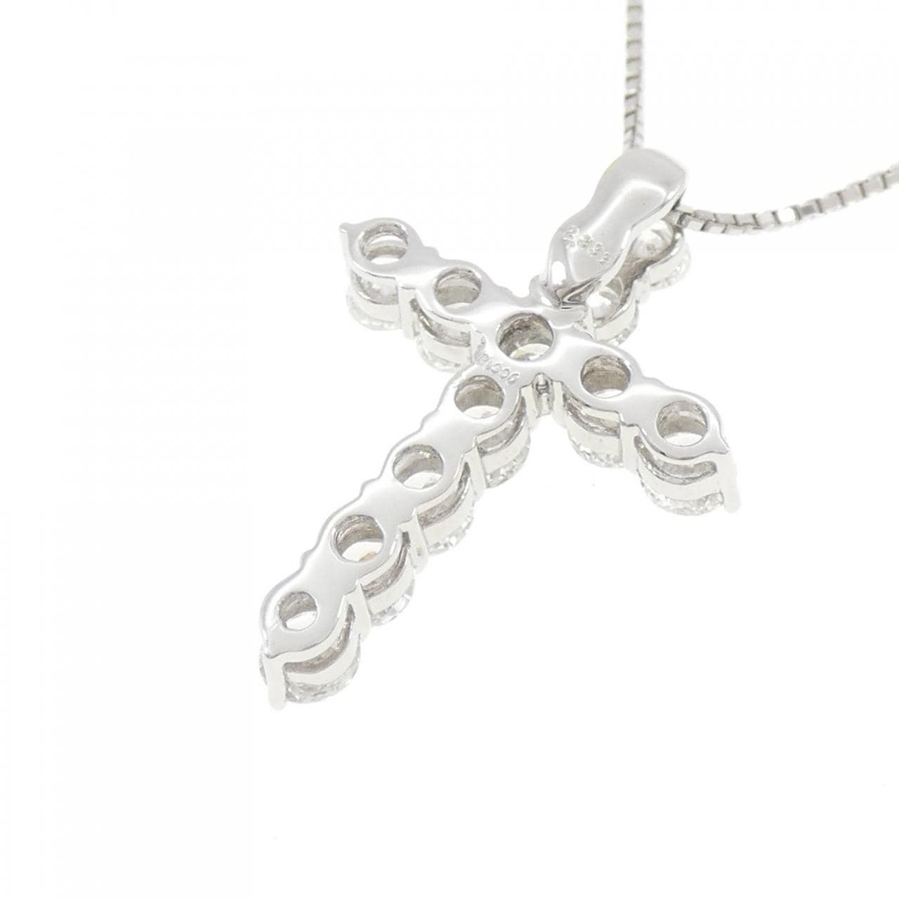 [BRAND NEW] PT Diamond Necklace 2.333CT G SI1-2 VG-GOOD