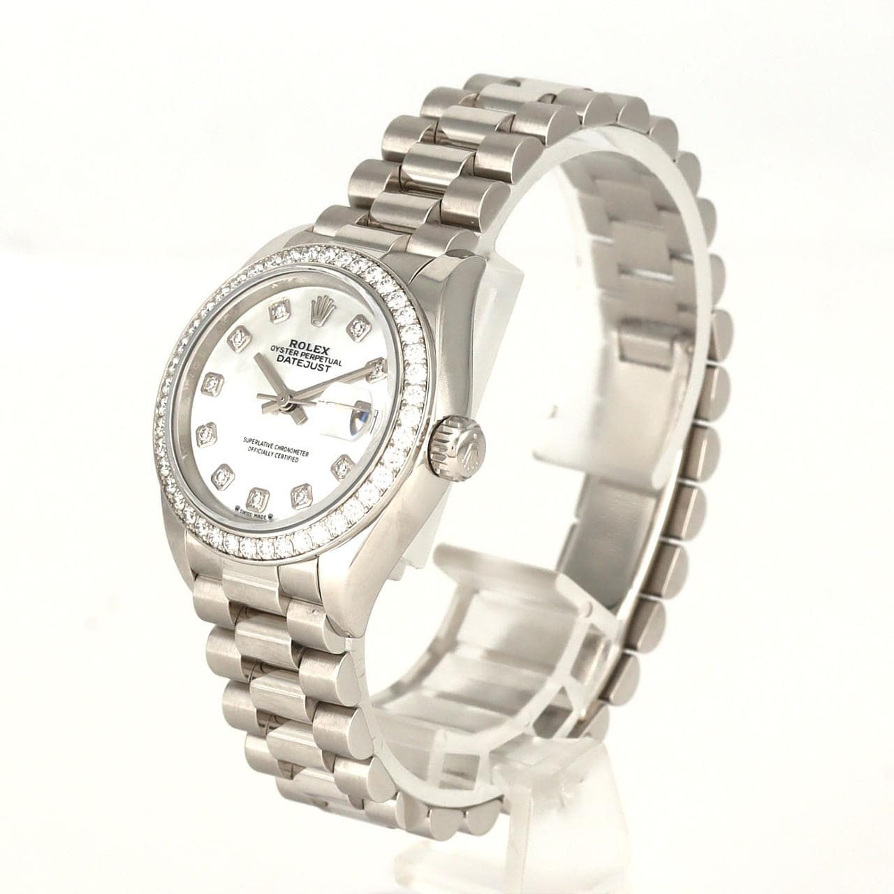 ロレックス デイトジャスト 279136RBR PT 自動巻 ランダム番