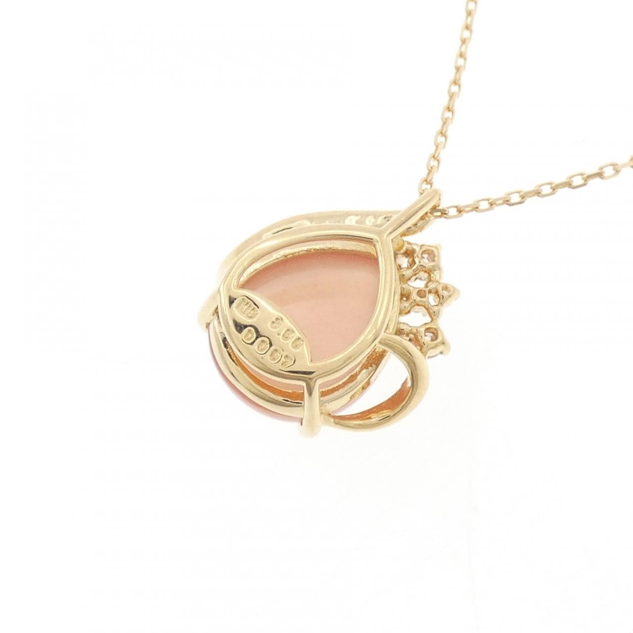 K18YG ロードクロサイト ネックレス 3.50CT