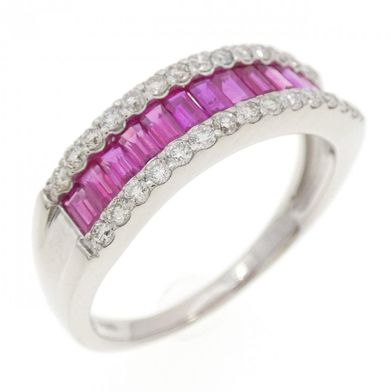 PT900 ルビー リング 0.85CT