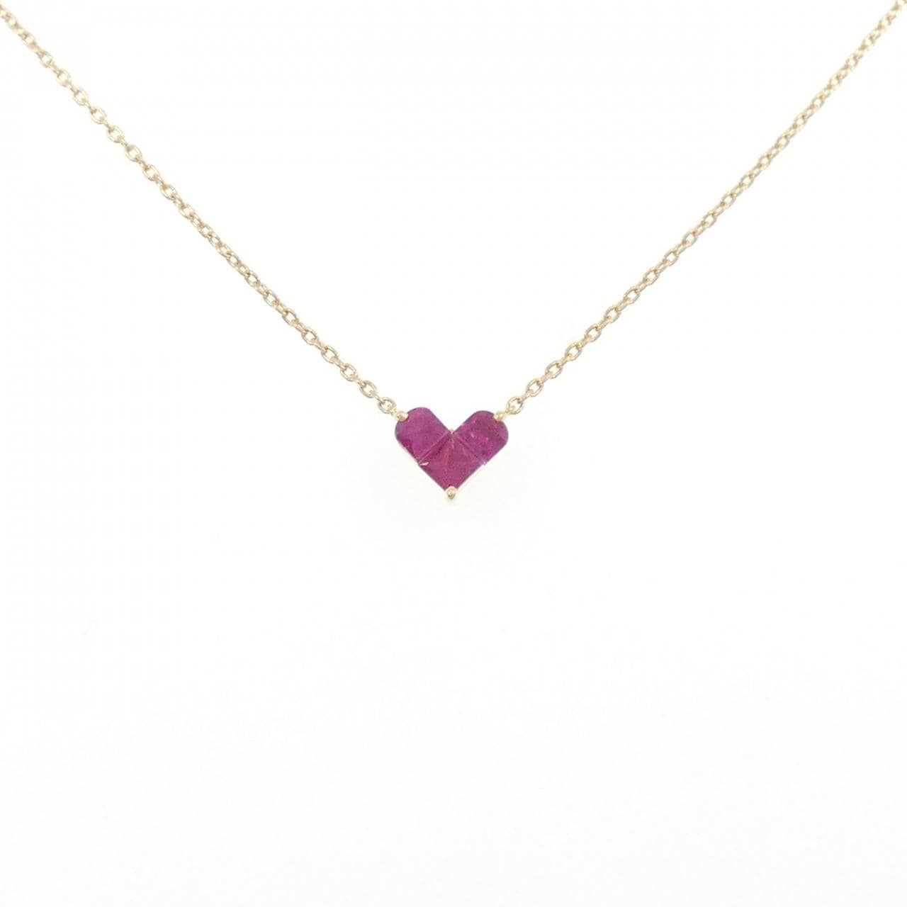 スタージュエリー ミステリアスハート 09年伊勢丹限定 ネックレス 0.50CT