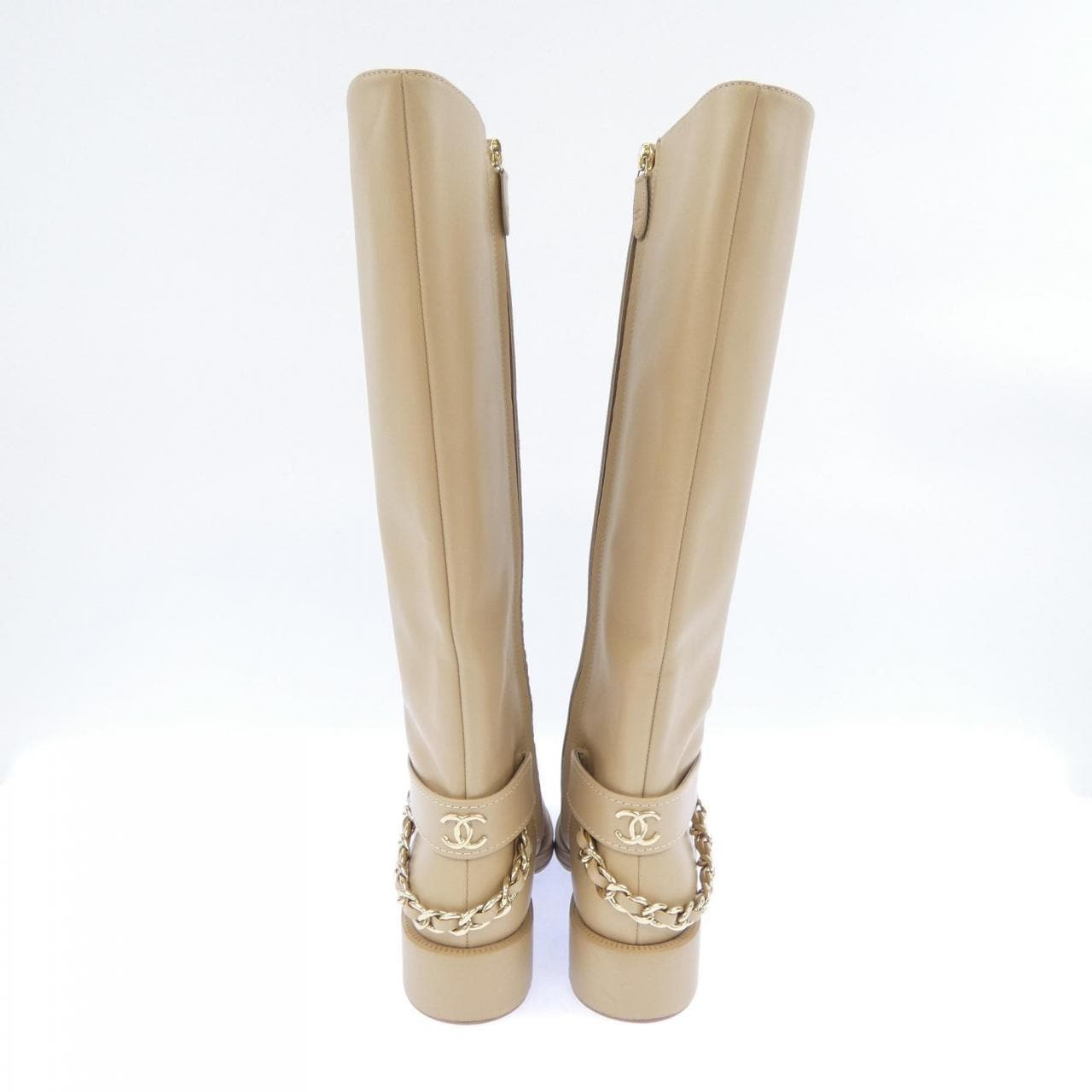 シャネル CHANEL ハイブーツ G39171X56609 ロングブーツ