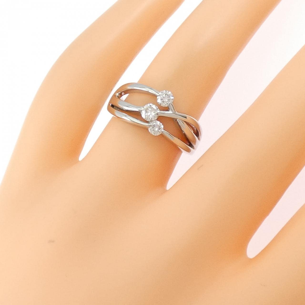 PT900 ダイヤモンド リング 0.34CT