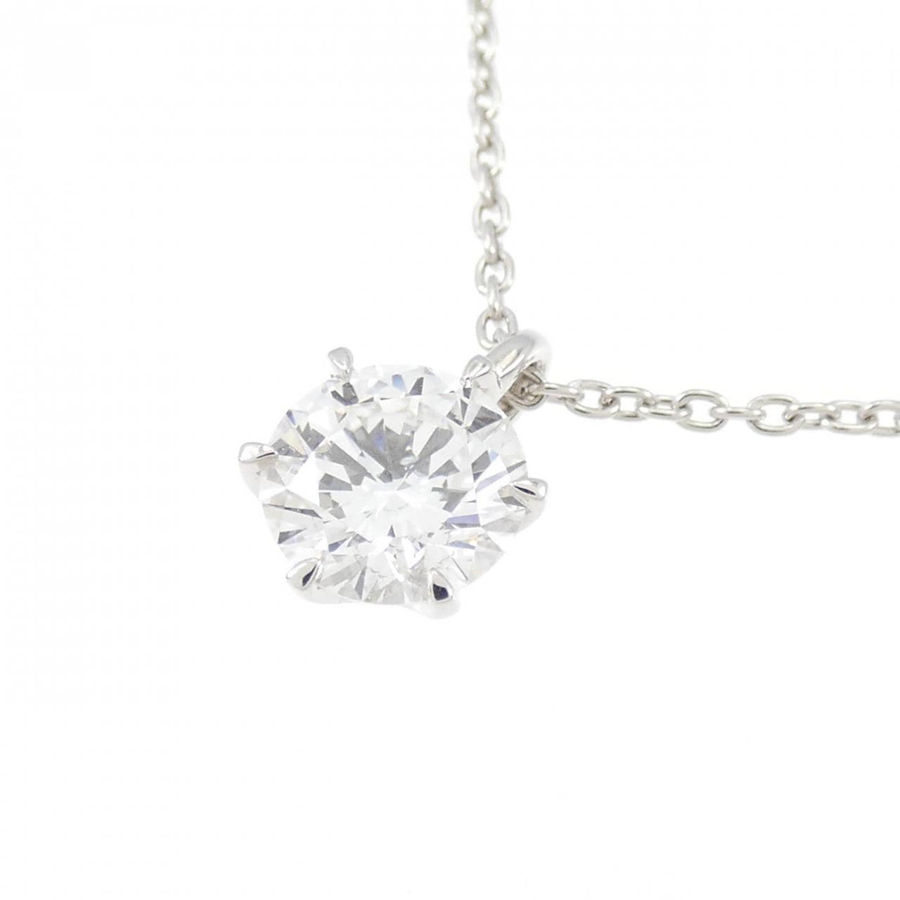 [Remake] PT Diamond Necklace 0.606CT F SI1 VG