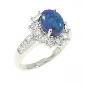 black OPAL ring